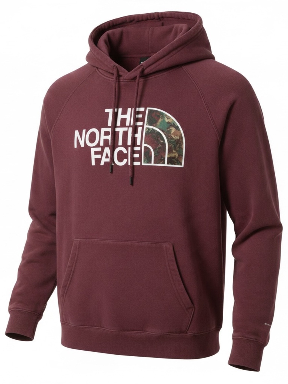 The North Face Maroon Logo Pullover Hoodie